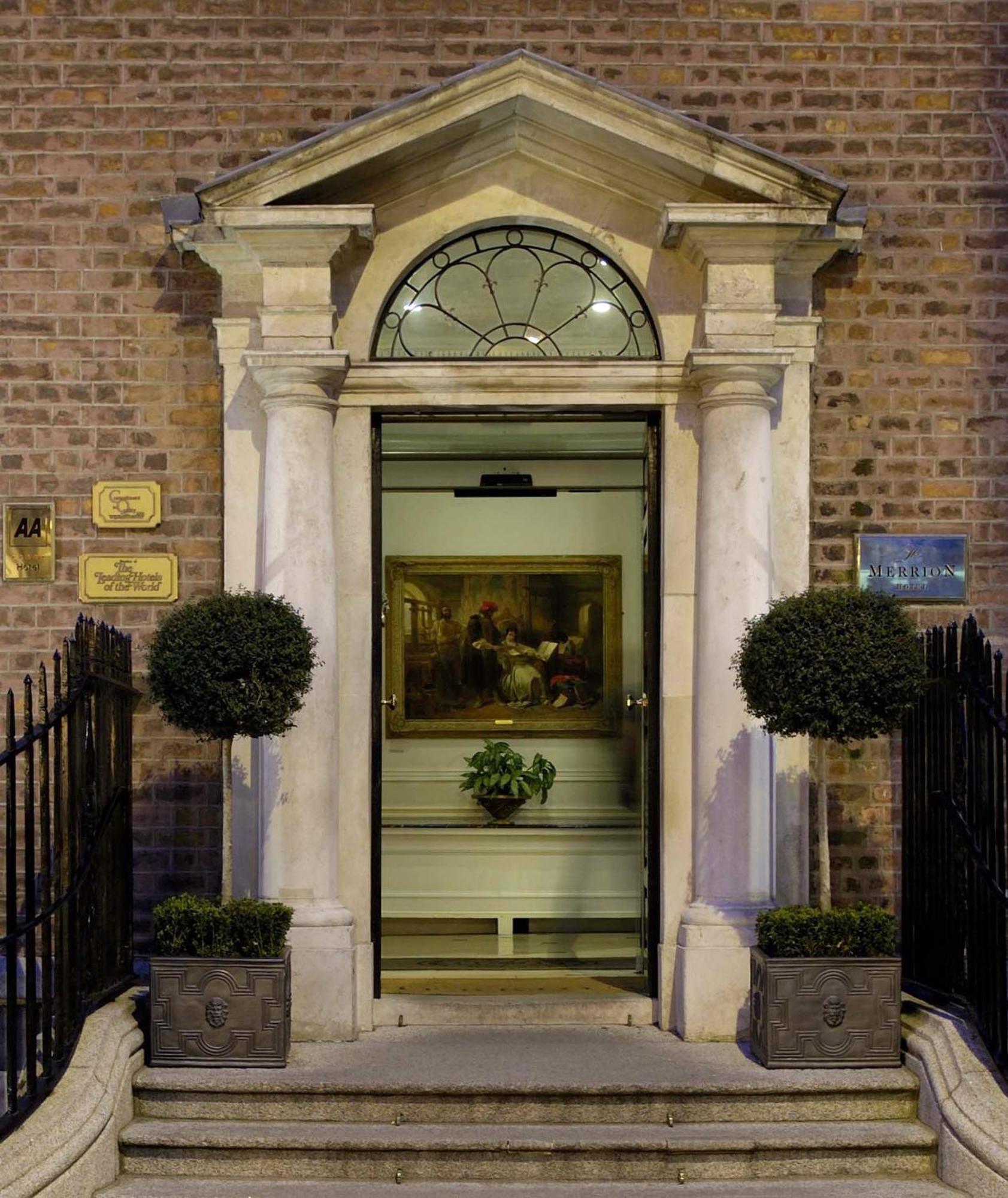 The Merrion Hotel Dublín Exterior foto
